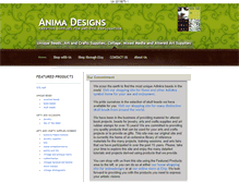 Tablet Screenshot of animadesigns.com